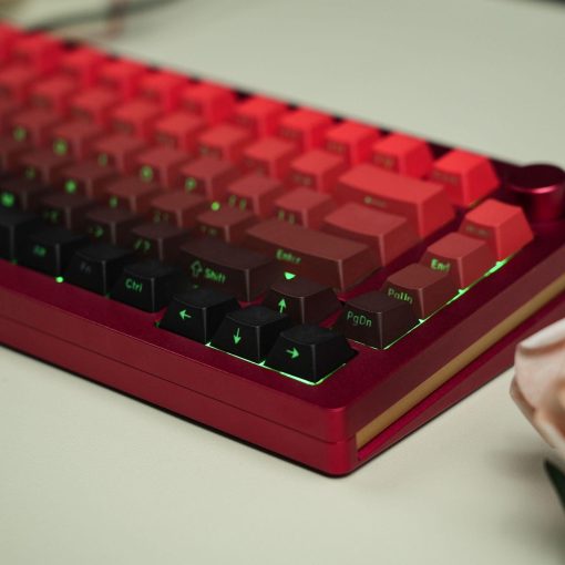 OEM Double-Shot PBT Keycap Set - Red Gradient - Image 6