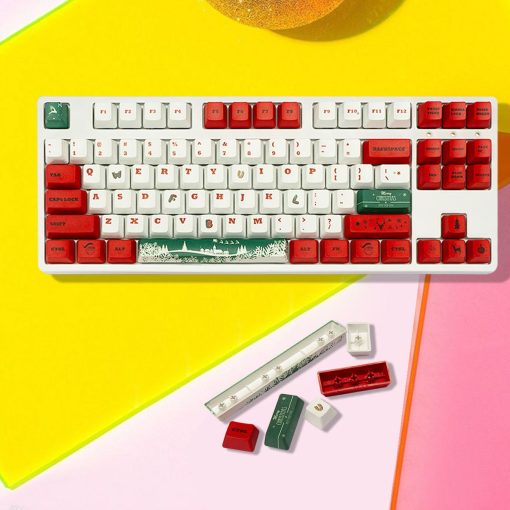OEM Dye-Sub PBT Keycap Set - Christmas Theme - Image 3