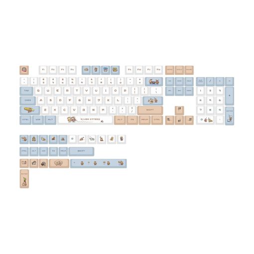 XDA Dye-Sub PBT Keycap Set - Otter