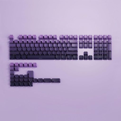 OEM Double-Shot PBT Keycap Set - Purple Gradient - Image 12