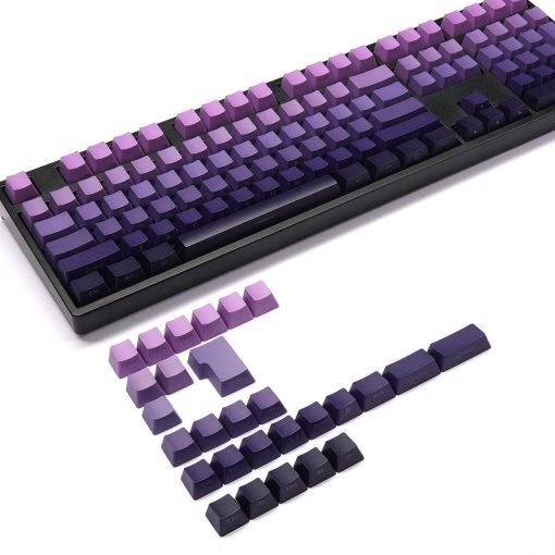 OEM Double-Shot PBT Keycap Set - Purple Gradient - Image 10