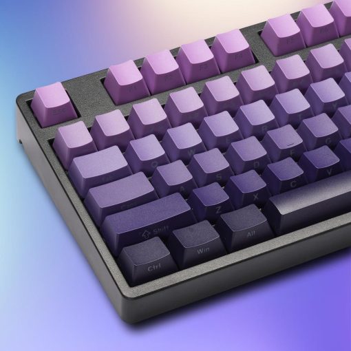 OEM Double-Shot PBT Keycap Set - Purple Gradient - Image 8