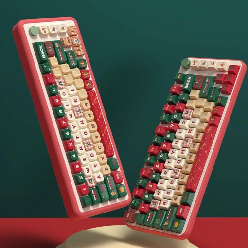 MDA/Cherry Profile PBT Dye-Sub Keycap Set - Christmas Theme 3 - Image 4