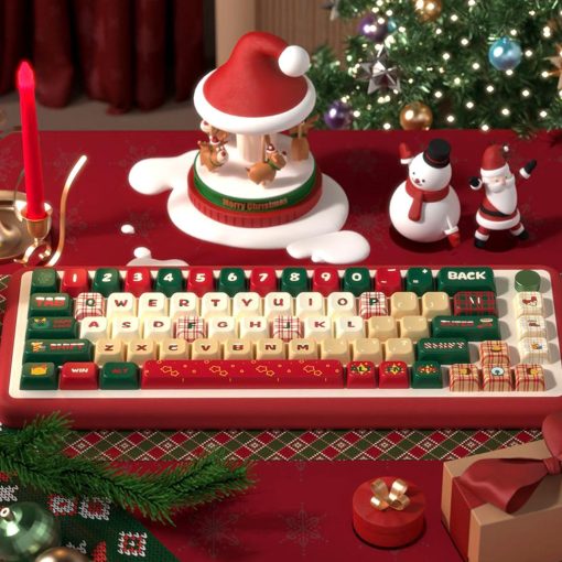 MDA/Cherry Profile PBT Dye-Sub Keycap Set - Christmas Theme 3 - Image 3