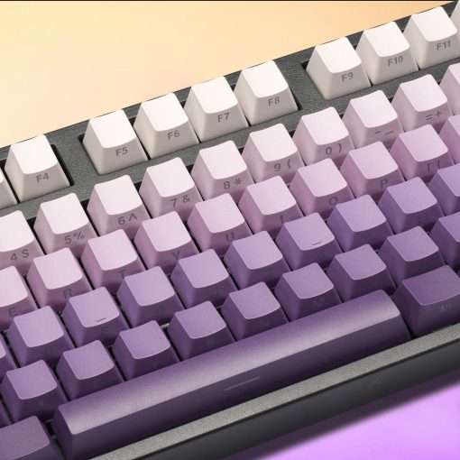 OEM Double-Shot PBT Keycap Set - Lavender Purple Gradient - Image 6