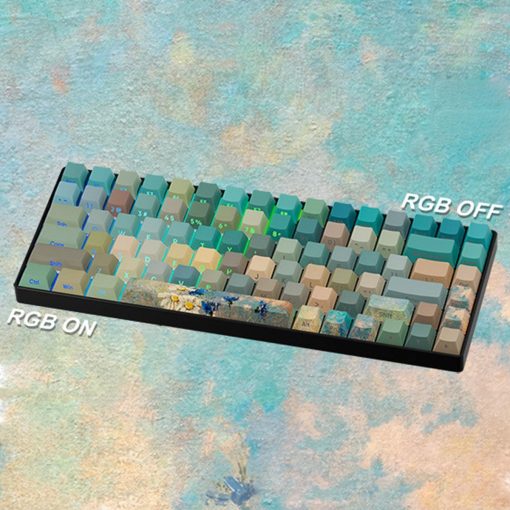 Cherry Profile Dye-Sub PBT Keycap Set - Oil Painting - Image 2