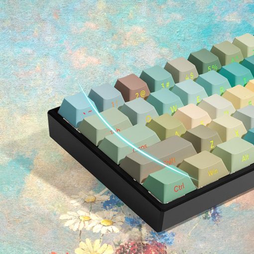 Cherry Profile Dye-Sub PBT Keycap Set - Oil Painting - Image 3