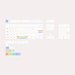 MDA PBT Dye-Sub Keycap Set - Rainbow