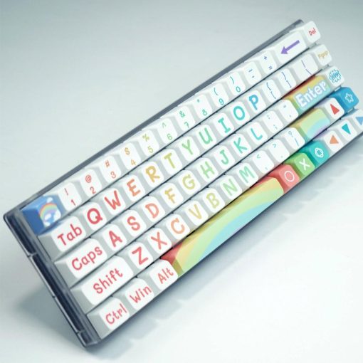 MDA PBT Dye-Sub Keycap Set - Rainbow - Image 10