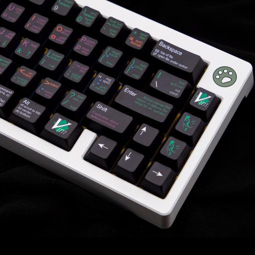 Cherry Profile Dye-Sub PBT Keycap Set - VIM Developer/Programmer/Coder - Image 11