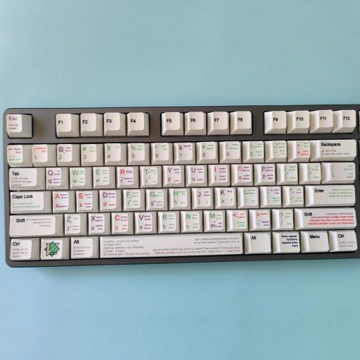 Cherry Profile Dye-Sub PBT Keycap Set - VIM Developer/Programmer/Coder - Image 3