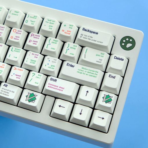 Cherry Profile Dye-Sub PBT Keycap Set - VIM Developer/Programmer/Coder - Image 4