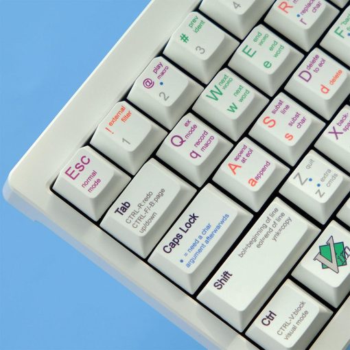 Cherry Profile Dye-Sub PBT Keycap Set - VIM Developer/Programmer/Coder - Image 8
