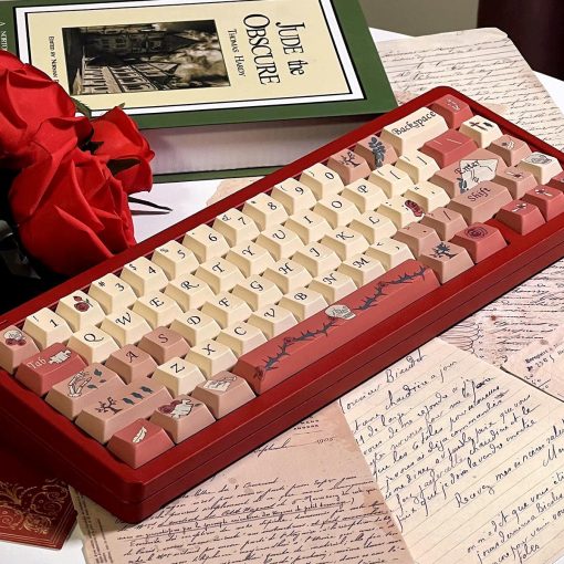 Cherry Profile Dye-Sub PBT Keycap Set - Letter from Rose - Image 2