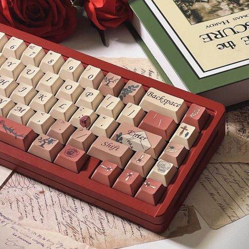 Cherry Profile Dye-Sub PBT Keycap Set - Letter from Rose - Image 8