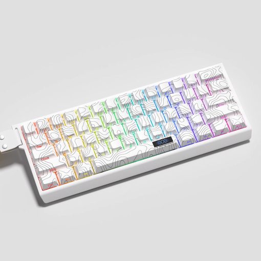 Cherry Profile Dye-Sub PBT Keycap Set - White Contour - Image 3