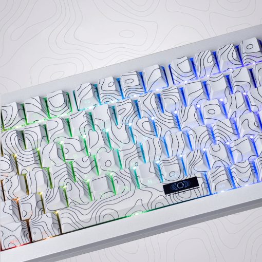 Cherry Profile Dye-Sub PBT Keycap Set - White Contour - Image 7