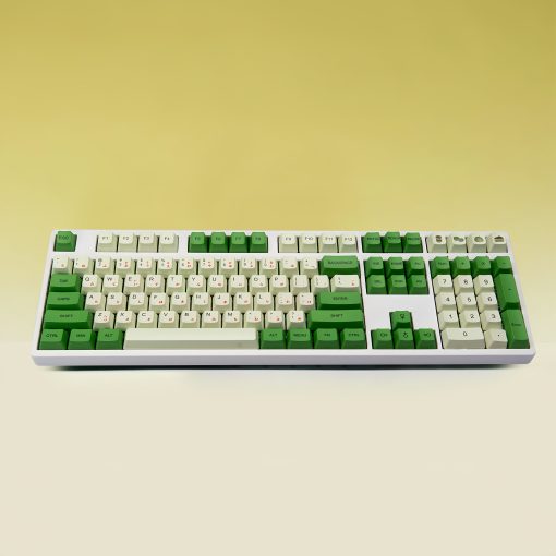 OEM PBT Dye-Sub Keycap PBT Keycap  Set - Matcha Green02 - Image 2