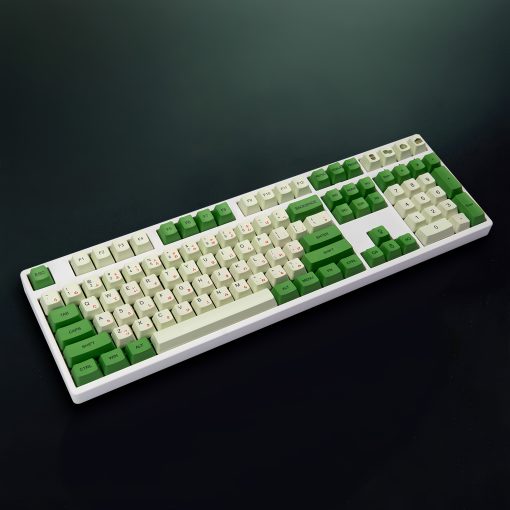 OEM PBT Dye-Sub Keycap PBT Keycap  Set - Matcha Green02 - Image 3