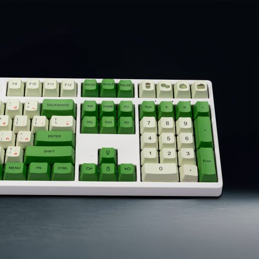 OEM PBT Dye-Sub Keycap PBT Keycap  Set - Matcha Green02 - Image 5