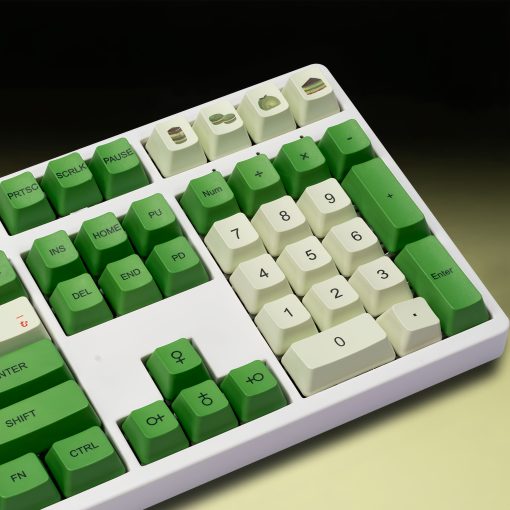 OEM PBT Dye-Sub Keycap PBT Keycap  Set - Matcha Green02 - Image 6