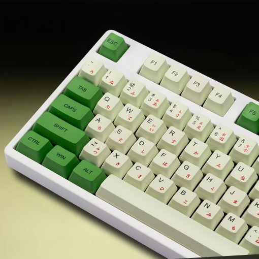 OEM PBT Dye-Sub Keycap PBT Keycap  Set - Matcha Green02 - Image 7