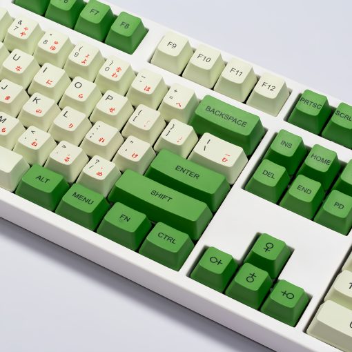 OEM PBT Dye-Sub Keycap PBT Keycap  Set - Matcha Green02 - Image 9