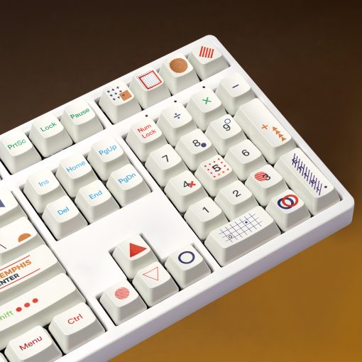 OEM PBT Dye-Sub Keycap PBT Keycap  Set - Memphis R1 - Image 5
