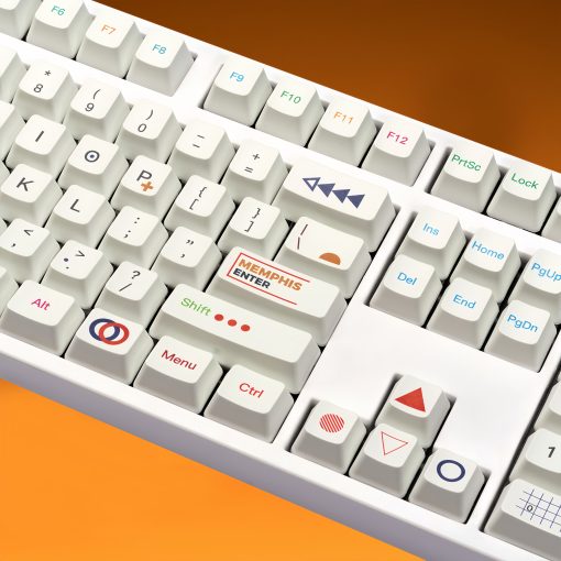 OEM PBT Dye-Sub Keycap PBT Keycap  Set - Memphis R1 - Image 7