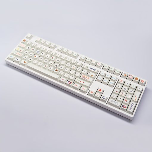 OEM PBT Dye-Sub Keycap PBT Keycap  Set - Memphis R1 - Image 8