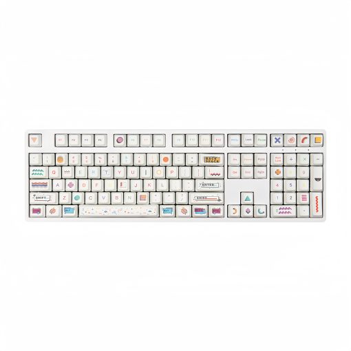 OEM PBT Dye-Sub Keycap PBT Keycap Set - Memphis R2