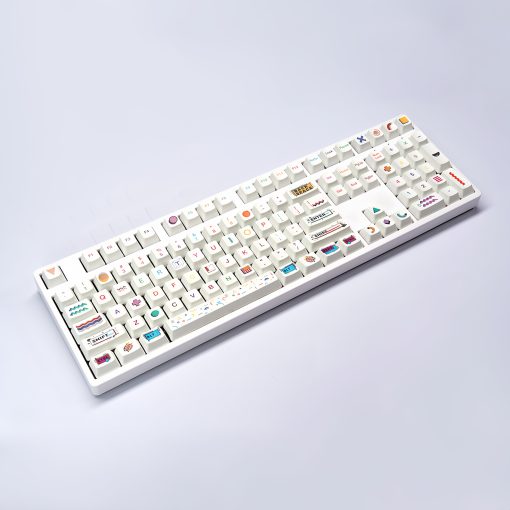 OEM PBT Dye-Sub Keycap PBT Keycap Set - Memphis R2 - Image 10