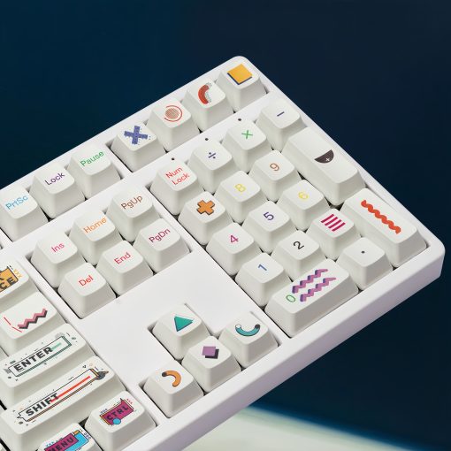 OEM PBT Dye-Sub Keycap PBT Keycap Set - Memphis R2 - Image 5