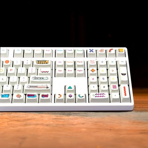 OEM PBT Dye-Sub Keycap PBT Keycap Set - Memphis R2 - Image 8