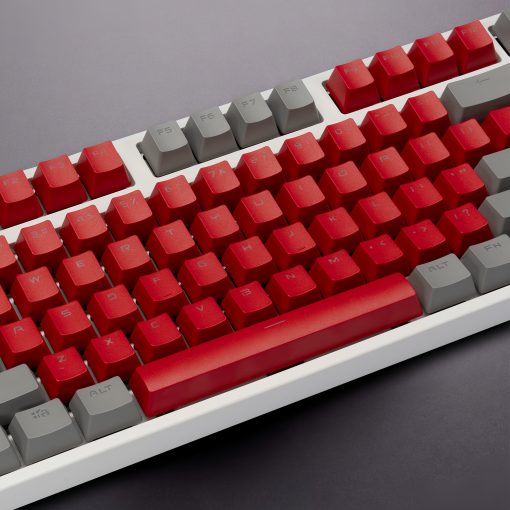 OEM PBT Dye-Sub Keycap PBT Keycap  Set - Red and gray dual color - Image 6