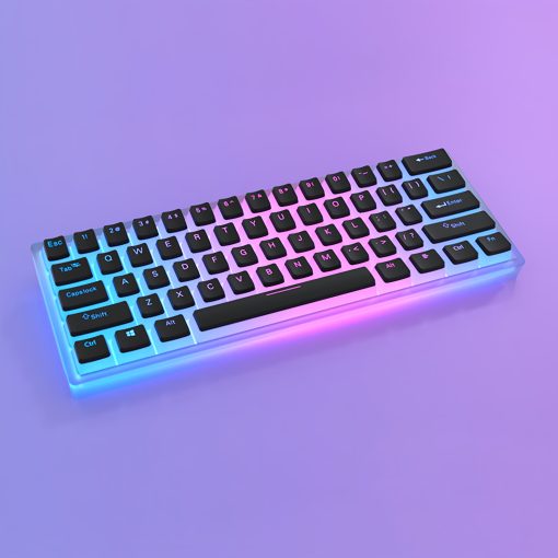 OEM PBT+PC Dye-Sub Keycap PBT Keycap  Set - Elegant Black - Image 5
