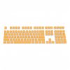 OEM PBT+PC Dye-Sub Keycap PBT Keycap  Set - Cream yellow