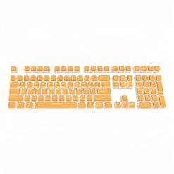 OEM PBT+PC Dye-Sub Keycap PBT Keycap  Set - Cream yellow