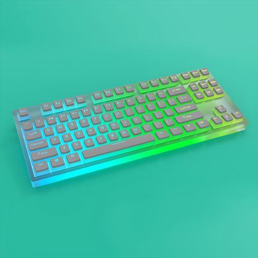 OEM PBT+PC Dye-Sub Keycap PBT Keycap  Set - Metal Gray - Image 4