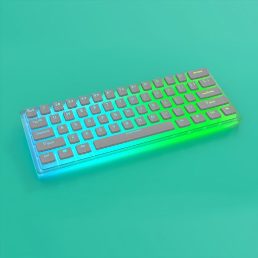 OEM PBT+PC Dye-Sub Keycap PBT Keycap  Set - Metal Gray - Image 5