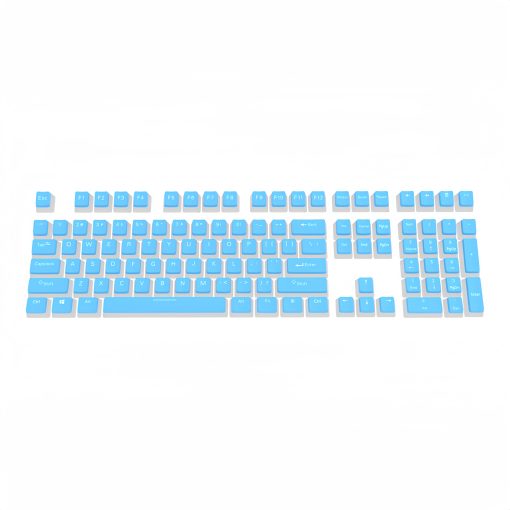 OEM PBT+PC Dye-Sub Keycap PBT Keycap  Set - Noble Blue