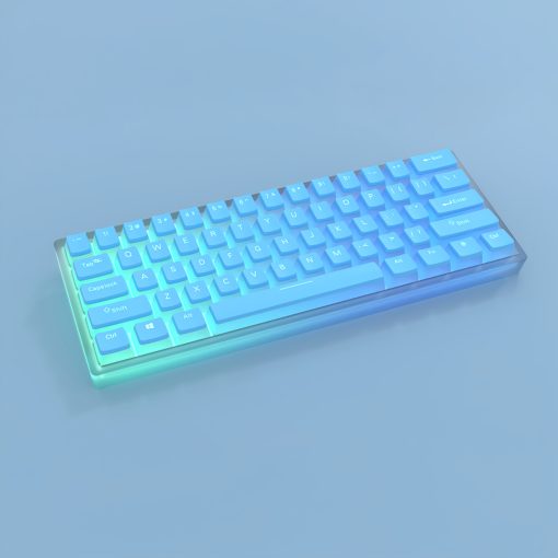 OEM PBT+PC Dye-Sub Keycap PBT Keycap  Set - Noble Blue - Image 5